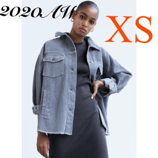 ザラ(ZARA)の【新作】ZARA コーデュロイジャケット グレー 今期(その他)