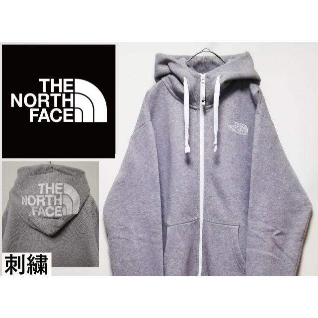 245 THE NORTH FACE 刺繍ロゴ ジップアップパーカー