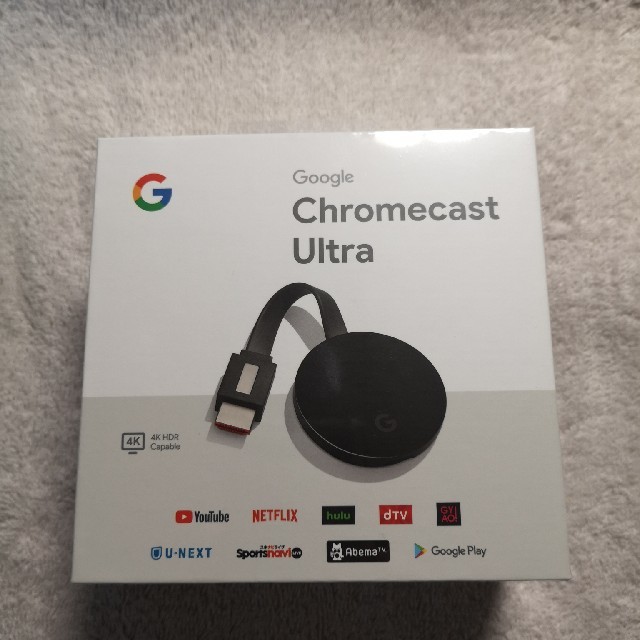 Google CHROMECAST ULTRA クロームキャストウルトラ② Google CHROMECAST ULTRA クロームキャストウルトラ②