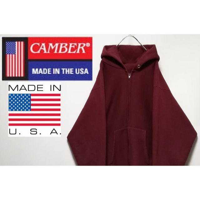 パーカーHIGHFIELD247 CAMBER ヘヴィーウェイト USA ジップアップパーカー