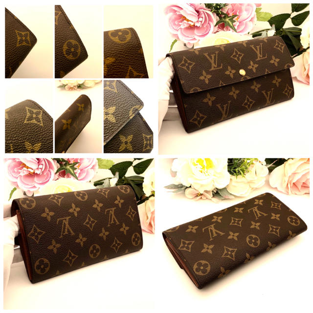 LOUIS VUITTON(ルイヴィトン)の王道の使いやすさ✳️LOUIS VUITTON✳️モノグラム長財布 レディースのファッション小物(財布)の商品写真