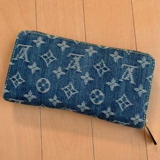 ルイヴィトン(LOUIS VUITTON)の【まさ様専用】レア ルイヴィトン モノグラムデニム 長財布  ジッピーウォレット(長財布)