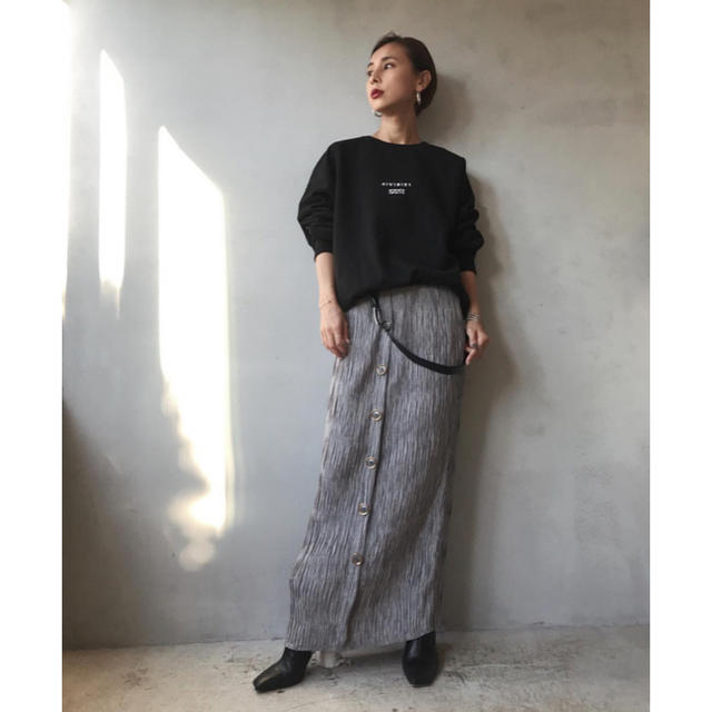 【AMERI】CRINKLE NARROW SKIRT 1