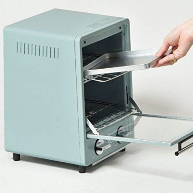 ★ ラドンナ　オーブントースター　Ｔｏｆｆｙ　ＰＡＬＥ　ＡＱＵＡ　900w スマホ/家電/カメラの調理家電(調理機器)の商品写真
