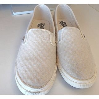 ヴァンズ(VANS)のVANSスリッポン ラメ入り(スリッポン/モカシン)