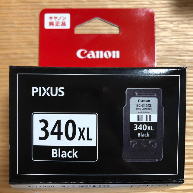 Canon(キヤノン)のCanon 純正インクカートリッジ黒 BC-340XL スマホ/家電/カメラのPC/タブレット(PC周辺機器)の商品写真