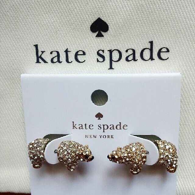 ケイトスペード　kate spade new york　新品　シロクマ　ピアスピアス