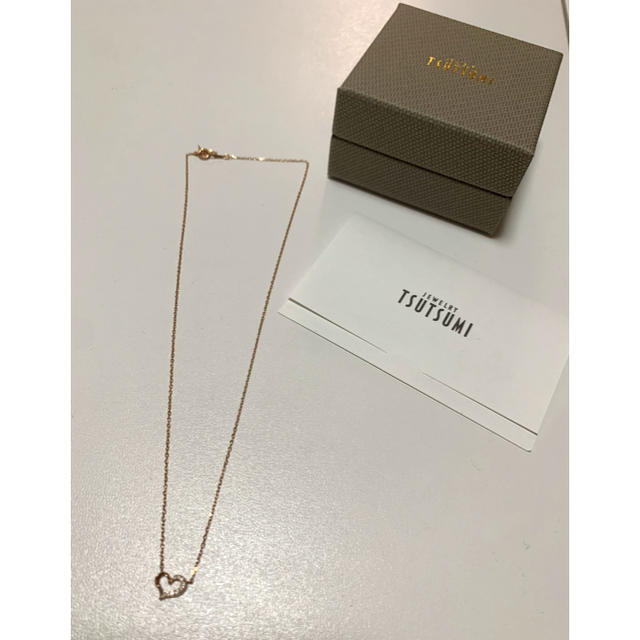 JEWELRY TSUTSUMI(ジュエリーツツミ)のtsutsumi ハートネックレス レディースのアクセサリー(ネックレス)の商品写真