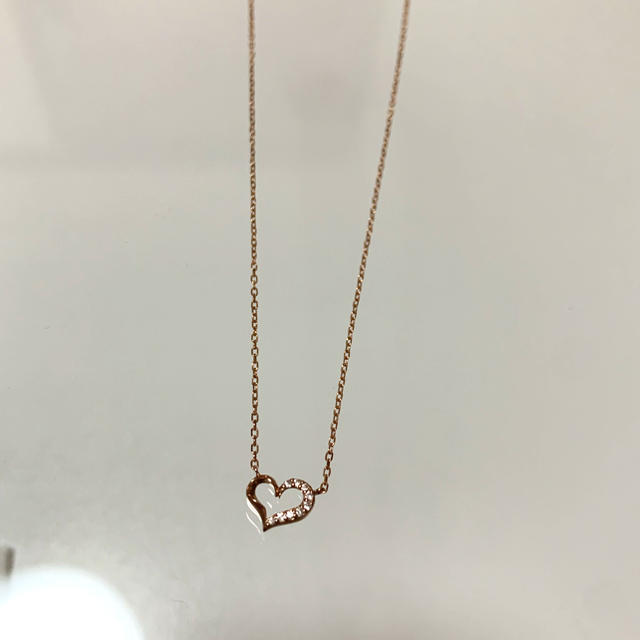 JEWELRY TSUTSUMI(ジュエリーツツミ)のtsutsumi ハートネックレス レディースのアクセサリー(ネックレス)の商品写真