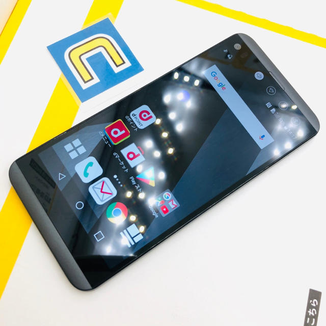 LG Electronics(エルジーエレクトロニクス)の2-5875 中古！docomo LG V20 Pro L-01J スマホ/家電/カメラのスマートフォン/携帯電話(スマートフォン本体)の商品写真