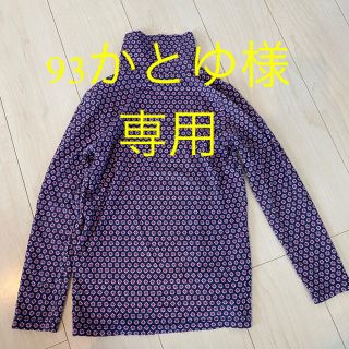 ユニクロ(UNIQLO)の【お値下げしました】HEATTECH タートルネックT １３０(Tシャツ/カットソー)