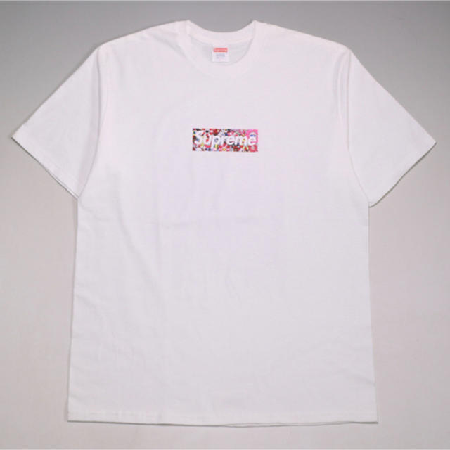 Supreme Box Logo Tee L Takashi Murakamiカラーホワイト