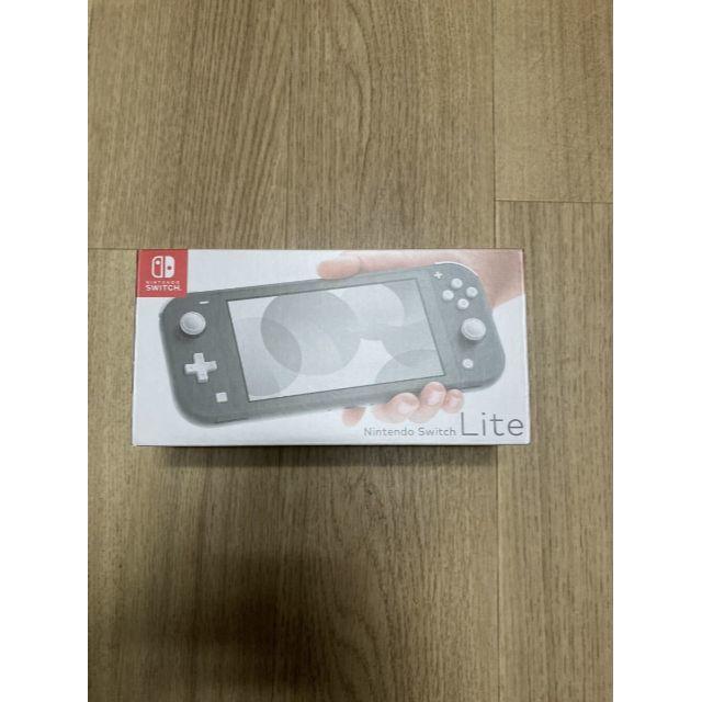 シルバー/レッド Nintendo Switch LITE 本体 グレー 新品未使用 未開封