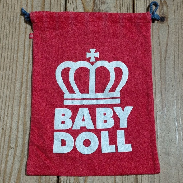 BABYDOLL(ベビードール)の☆BABY DOLL 巾着袋☆ キッズ/ベビー/マタニティのこども用バッグ(その他)の商品写真