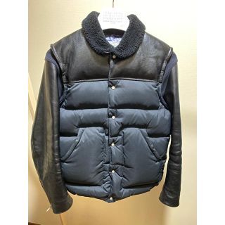 アンダーカバー(UNDERCOVER)のUNDER COVER アンダーカバー  2012AW 袖レザーダウン　2(ダウンジャケット)