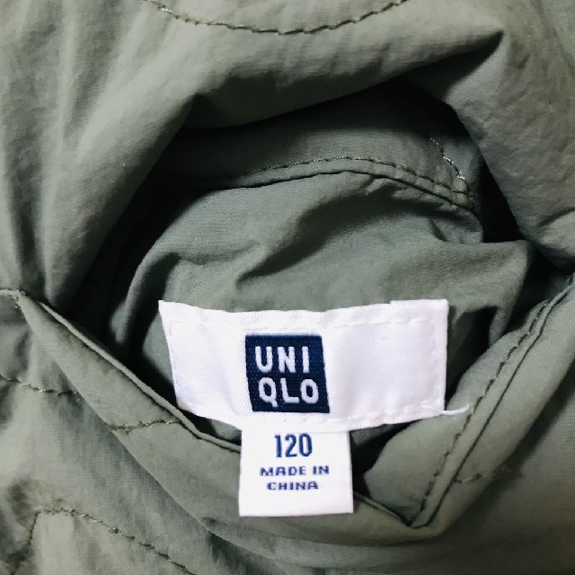 UNIQLO(ユニクロ)のUNIQLO リバーシブルボアジャケット キッズ/ベビー/マタニティのキッズ服男の子用(90cm~)(ジャケット/上着)の商品写真