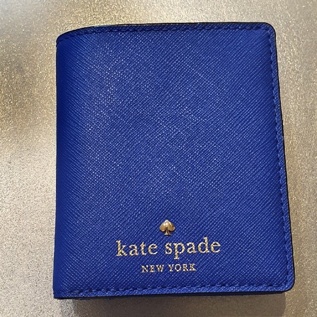 kate spade new york(ケイトスペードニューヨーク)のケイトスペード☆BLUEミニ財布 美品 レディースのファッション小物(財布)の商品写真