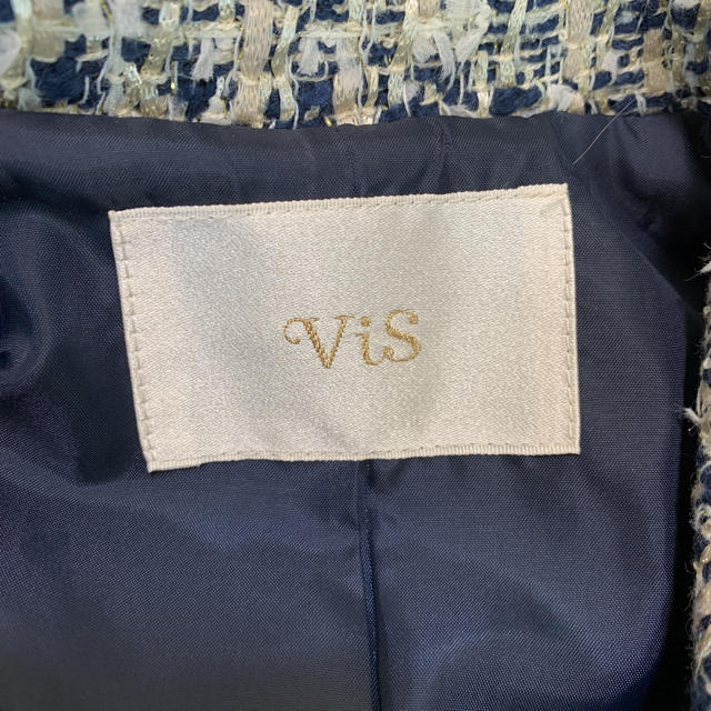 ViS(ヴィス)の美品　ジャケット レディースのジャケット/アウター(テーラードジャケット)の商品写真