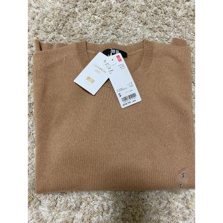 ユニクロ(UNIQLO)のユニクロ　カシミヤクルーネックセーター(ニット/セーター)