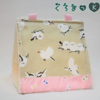 【シマエナガ飴 アイボリー】バードテント 鳥用品(鳥)