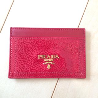 プラダ(PRADA)の超美品♡ PRADA パスケース(名刺入れ/定期入れ)