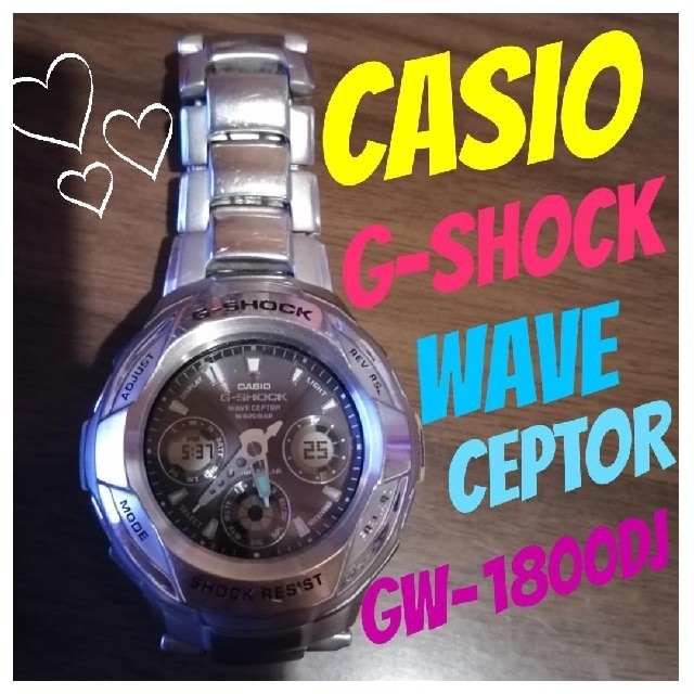 G-SHOCK - 【貴重】CASIO💕G-SHOCK WAVECEPTOR GW-1800DJの通販 by ぁ