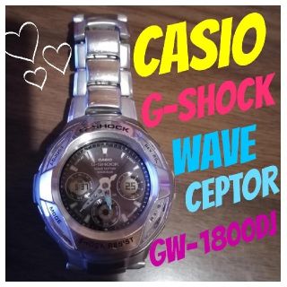 ジーショック(G-SHOCK)の【貴重】CASIO💕G-SHOCK WAVECEPTOR GW-1800DJ(腕時計(デジタル))