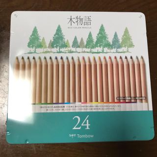 トンボエンピツ(トンボ鉛筆)の色鉛筆　木物語　Tombow 24色(色鉛筆)