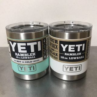 スノーピーク(Snow Peak)のYETI イエティ ランブラー　10oz low  ホワイト　シーフォーム(食器)