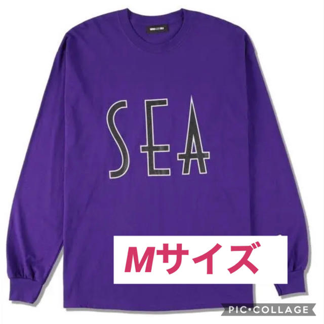 超希少！完売品！wind and sea ロンT パープル