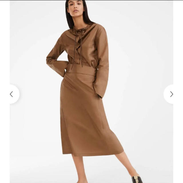 Max Mara(マックスマーラ)のMax Mara スカート　マックスマーラ  キャメル レディースのスカート(ひざ丈スカート)の商品写真