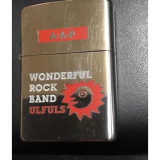 ジッポー(ZIPPO)のZippo  ウルフルズ　A A P レッド1000個限定(タバコグッズ)