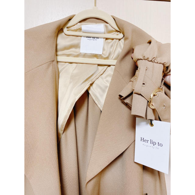 Herlipto Belted Dress Trench Coat