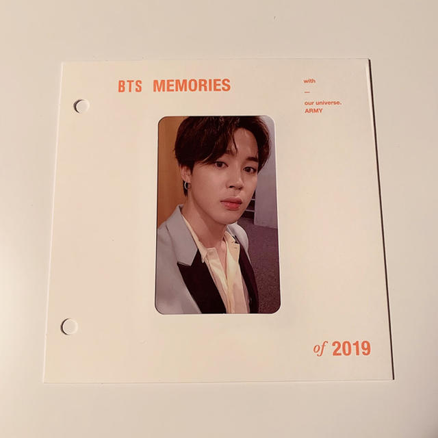 BTS MEMORIES 2019 Blu-ray　トレカ