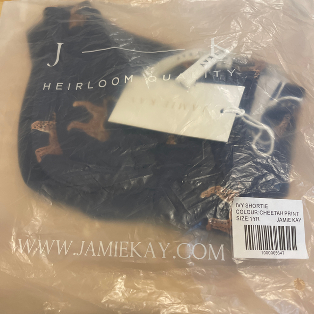 こども ビームス(コドモビームス)のJamie Kay  IVY SHORTIE CHEETAH PRINT 新品 キッズ/ベビー/マタニティのベビー服(~85cm)(パンツ)の商品写真