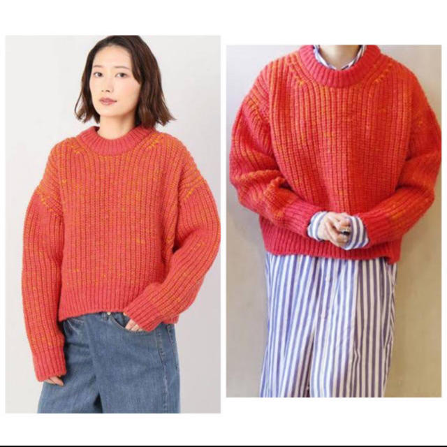 1LDK SELECT(ワンエルディーケーセレクト)の【期間限定お値下】定価45,000円メゾンエウレカPLATING SWEATER レディースのトップス(ニット/セーター)の商品写真