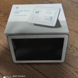 アンドロイド(ANDROID)のGoogle Home hub（nest hub）黒(スピーカー)