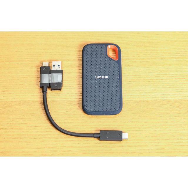 サンデスク製　SSD　ポータブル　　SD23-SSDE60-2T00-J25