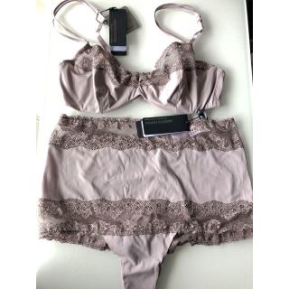 75C+L☆Andres Sarda　アンドレサルダ海外高級ランジェリー(ブラ&ショーツセット)