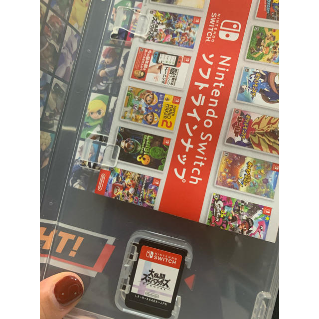 Nintendo Switch(ニンテンドースイッチ)のswitch ソフト エンタメ/ホビーのゲームソフト/ゲーム機本体(携帯用ゲームソフト)の商品写真