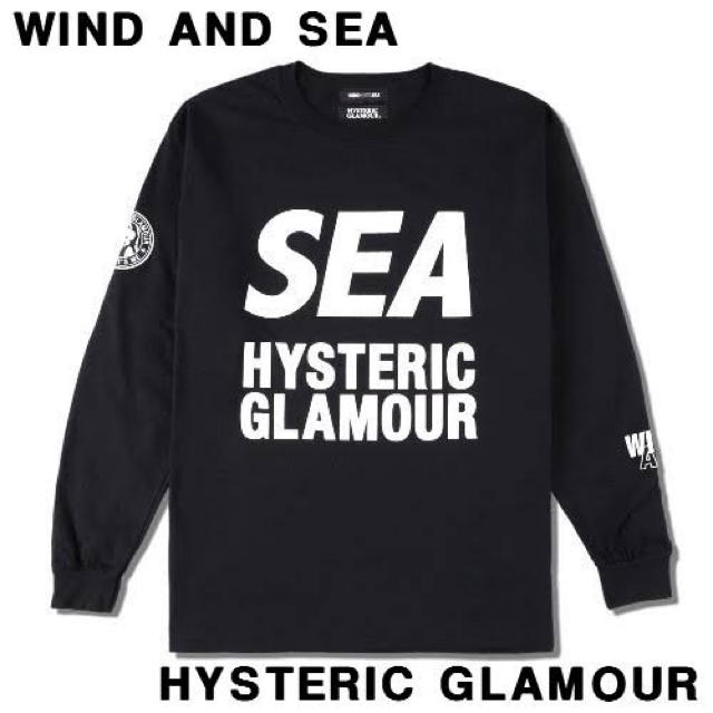 WIND AND SEA × HYSTERIC GLAMOUR ロンT