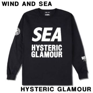 ヒステリックグラマー(HYSTERIC GLAMOUR)のWIND AND SEA × HYSTERIC GLAMOUR ロンT(Tシャツ/カットソー(七分/長袖))