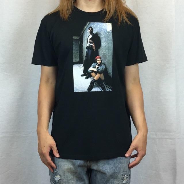 【マチルダ】新品 映画 ナタリーポートマン LEON レオン 黒 Tシャツ