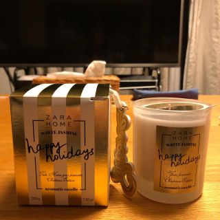 ザラホーム(ZARA HOME)の新品　ザラホーム   キャンドル　ジャスミンの香り(キャンドル)