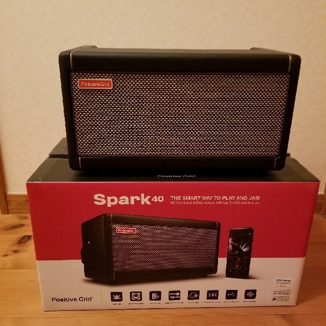 Positive Grid Spark 40W モデリングアンプ 最も優遇の www.gold-and