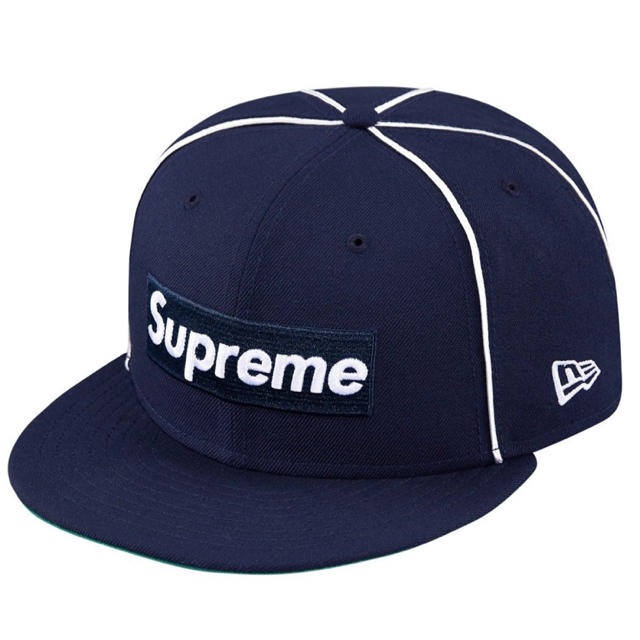 supreme Box Logo Piping New Era