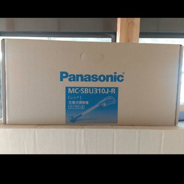 新品未開封✨Panasonic 充電式掃除機 MC-SBU310J-R