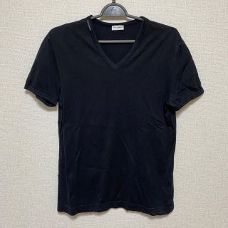 ドルチェアンドガッバーナ(DOLCE&GABBANA)のDOLCE&GABBANA Vネック Tシャツ ブラック(Tシャツ/カットソー(半袖/袖なし))