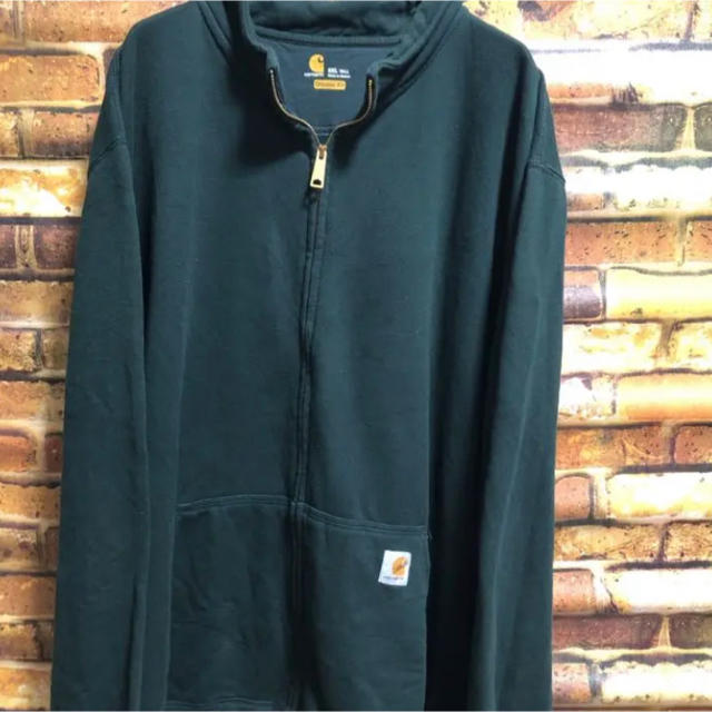 カーハート/Carhartt  ブラック　フルジップスウェット