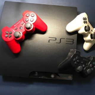 プレイステーション3(PlayStation3)のPS3 本体 コントローラ4つセット(家庭用ゲーム機本体)